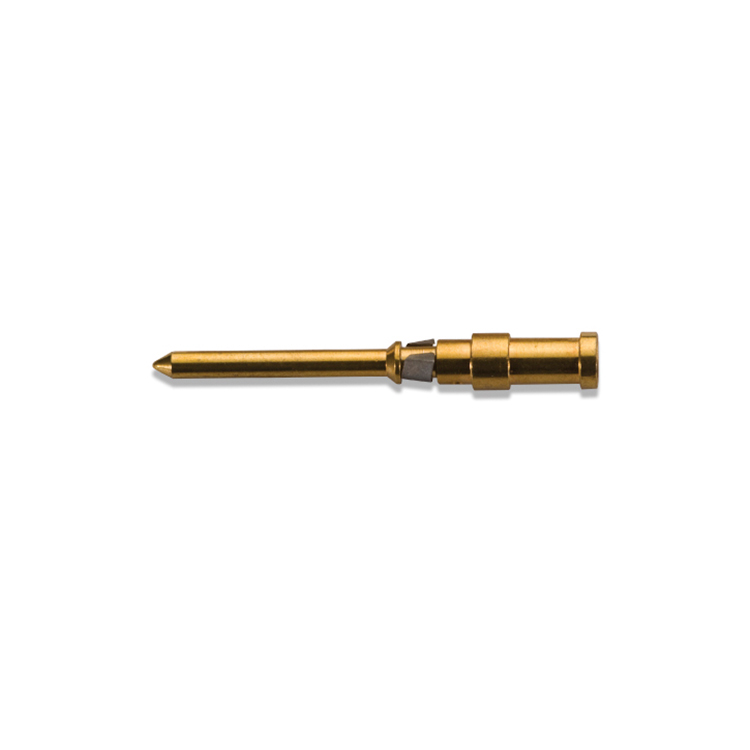 Crimp contact AWG14 CDGM-2.5 for heavy duty connector wire size 2.5 mm2 gold plated 09150006126