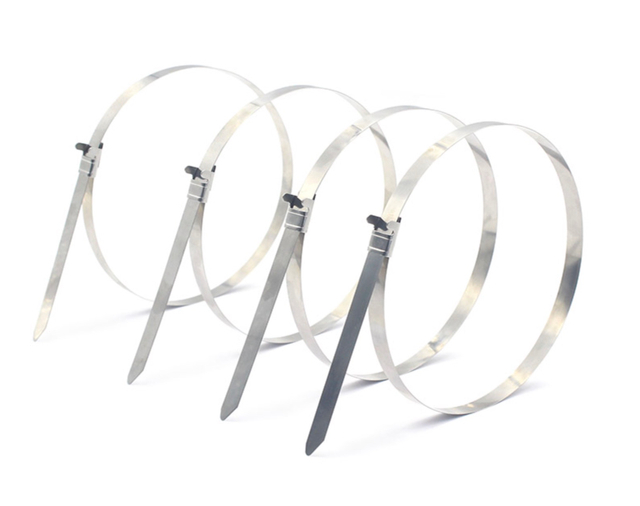 Stainless Steel Cable Tie with Wing Lock 201 304 316