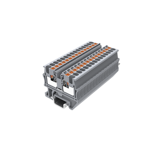 CE Certified PTM1.5-2-G Push in Spring Guide Rail Terminal