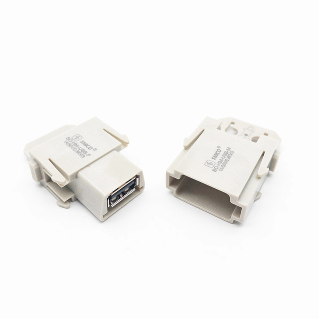 Heavy Duty Connector USB Module Female Gender Changer 09140014701